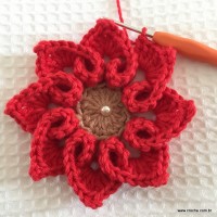 Flor coração passo a passo - croche.com (39)
