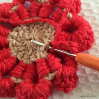 Flor coração passo a passo - croche.com (48)