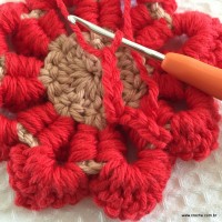 Flor coração passo a passo - croche.com (49)