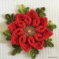 Flor coração passo a passo - croche.com (79)