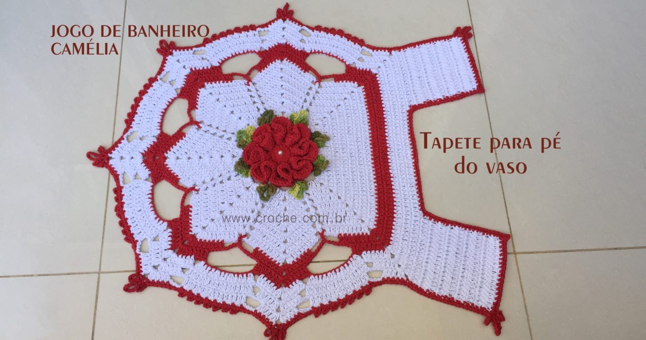 Jogo de banheiro camélia