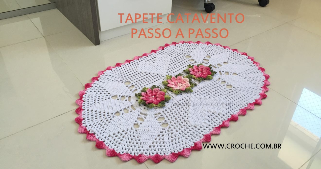 Tapete de crochê