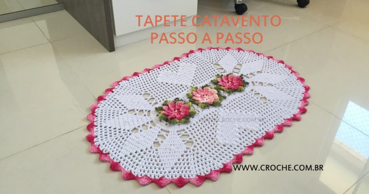 Tapete de crochê