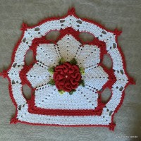 Jogo de banheiro camélia - tampa do vaso (81)