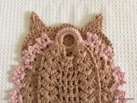 Porta papel coruja dorminhoca (118)