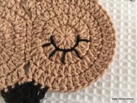 Porta papel coruja dorminhoca (95)