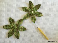 Posicionamento da terceira base de flor