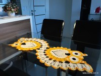 Trilho de mesa coruja (402)