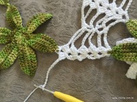 Trilho de mesa flor de lótus parte 3 (11)