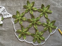 Trilho de mesa flor de lótus parte 3 (13)