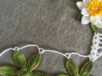 Trilho de mesa flor de lótus parte 3 (15)