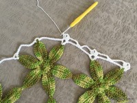 Trilho de mesa flor de lótus parte 3 (17)