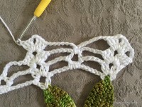 Trilho de mesa flor de lótus parte 3 (34)