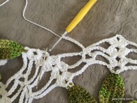 Trilho de mesa flor de lótus parte 3 (35)