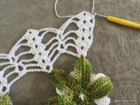 Trilho de mesa flor de lótus parte 3 (47)