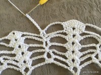 Trilho de mesa flor de lótus parte 3 (59)