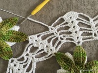 Trilho de mesa flor de lótus parte 3 (61)