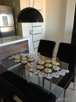 Trilho de mesa flor de lótus parte 3 (91)