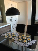 Trilho de mesa flor de lótus parte 3 (92)