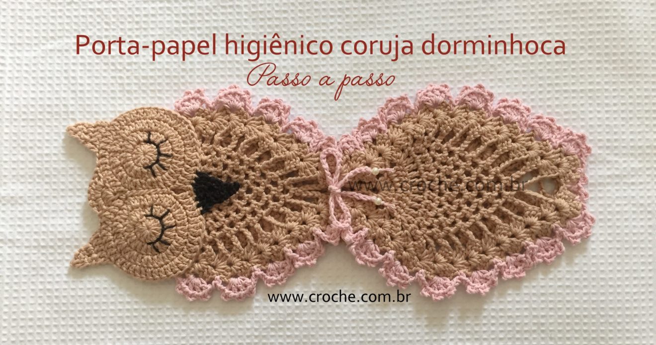 Porta-papel higiênico corujas dorminhocas