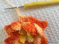 Flor escamas passo a passo (111)