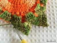 Mega flor escamas passo a passo (100)