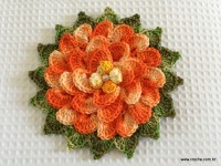 Mega flor escamas passo a passo (122)