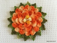 Mega flor escamas passo a passo (123)