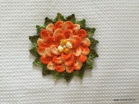 Mega flor escamas passo a passo (124)