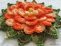 Mega flor escamas passo a passo (130)