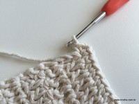 Passadeira em croche filé passo a passo parte 2 (20)