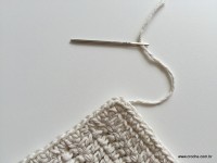 Passadeira em croche filé passo a passo parte 2 (27)