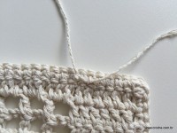 Passadeira em croche filé passo a passo parte 2 (29)