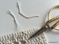 Passadeira em croche filé passo a passo parte 2 (31)