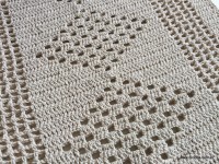 Passadeira em croche filé passo a passo parte 2 (33)