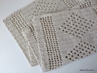 Passadeira em croche filé passo a passo parte 2 (34)