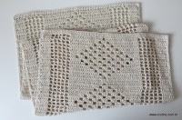 Passadeira em croche filé passo a passo parte 2 (37)