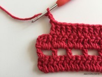 Tapete vermelho em crochê filé (47)