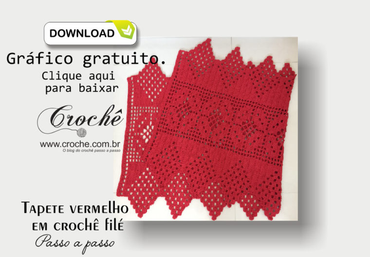 Tapete vermelho passo a passo