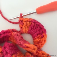 Flor caracol 3D (100)