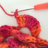 Flor caracol 3D (101)