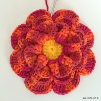 Flor caracol 3D (104)