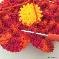 Flor caracol 3D (108)