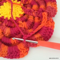 Flor caracol 3D (121)