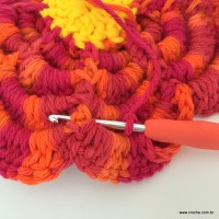 Flor caracol 3D (122)