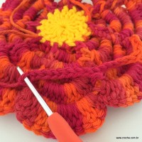 Flor caracol 3D (123)