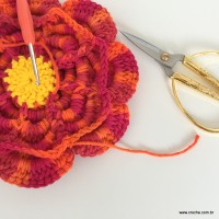 Flor caracol 3D (126)