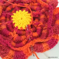 Flor caracol 3D (127)