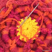 Flor caracol 3D (128)