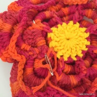 Flor caracol 3D (130)